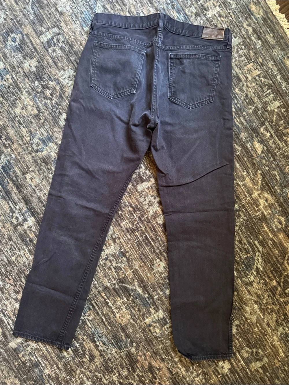J.Crew Men's Black 484 Slim-fit Stretch Jean